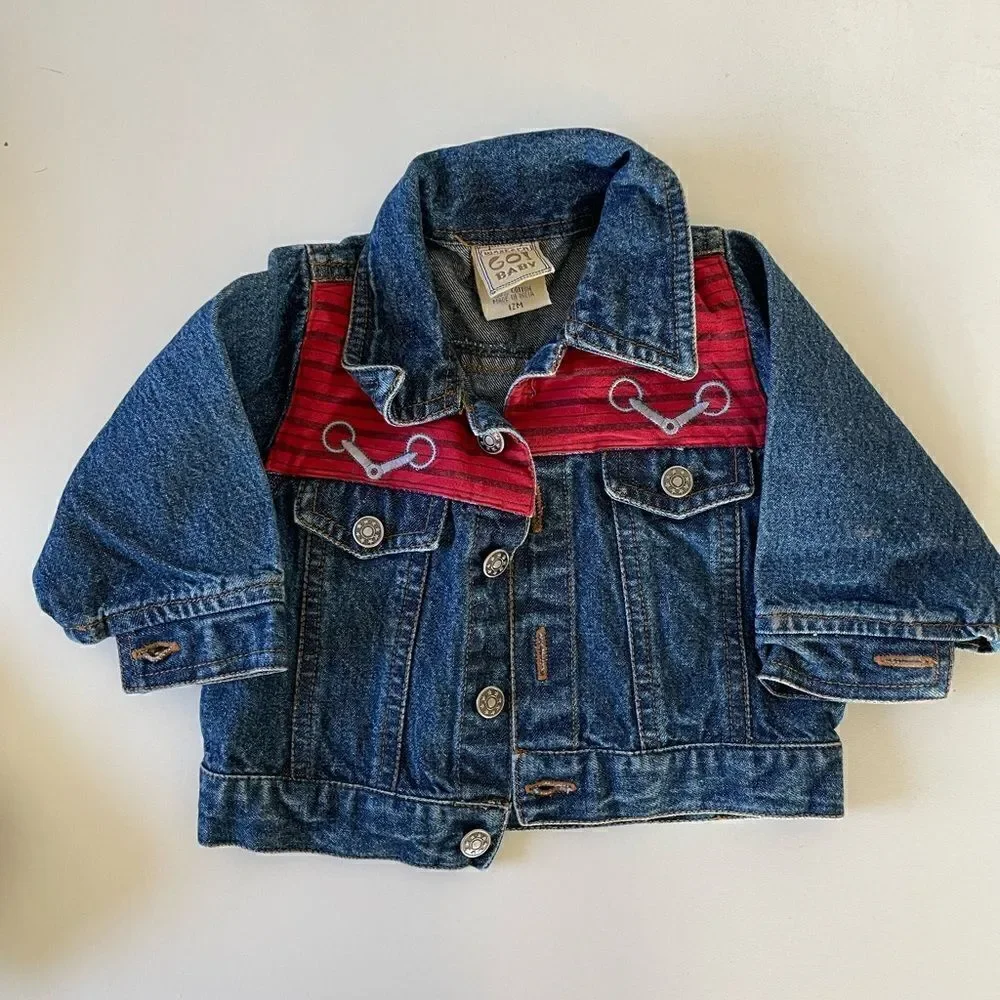 Kids Denim Jackets Size 12 Months EUC